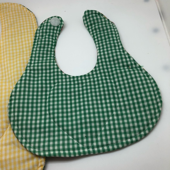 Baby Bibs 2x Handcrafted - Picture 6 of 10